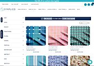 Printed Shirt Fabrics for Men | Men's Shirt fabrics - Symplico