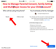 How to Manage Parental Consent, Family Setting and Multiplayer Access for your Child Account?