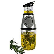 Artland Press and Measure Glass Herb with Oil Infuser, 10 Ounce