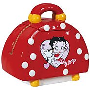Westland Giftware Ceramic Betty Boop Handbag Cookie Jar, 9-Inch