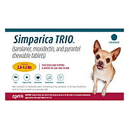 Simparica TRIO for Dogs Flea & Tick Treatment - DiscountPetMart.com