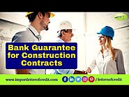 Bank Guarantee | Bank Guarantee for Construction Contracts | Letter of Guarantee