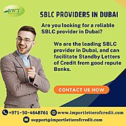 SBLC Providers in Dubai