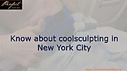 Everything You Should Know about Coolsculpting in New York City
