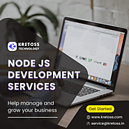 Node JS Web Development Services in USA - Kretoss Technology