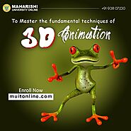 3D Animation Certificate Courses Muit Online