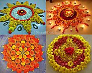 Amazing Floral Rangoli Designs To Bring Positivity This Diwali