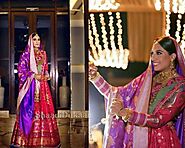 Rajput Bride Went The Aristocratic Way Adorning The Rich Banarasi Weaves