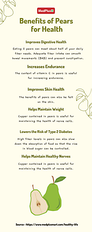 Benefits of Pears for Health
