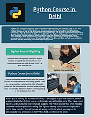 Python Course in Delhi