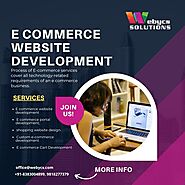 Ecommerce Web Development Services - Team Webycs Solutions