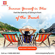 Immerse Yourself in Bliss Feel the Serenity of Sitting in Front of the Beach