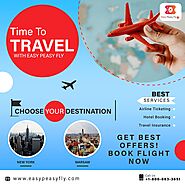 Time To TRAVEL WITH EASY PEASY FLY CHOOSE YOUR DESTINATION