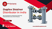 Duplex Strainer distributor in India
