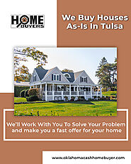 We Buy Houses As-Is in Tulsa | Oklahoma Cash Home Buyer, LLC