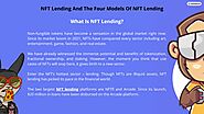 NFT Lending And The Four Models Of NFT Lending by Dappbrew