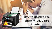 Epson WF2630 Not Printing +1-855-277-9993 Troubleshooting