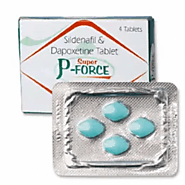 Buy Super P-Force (Sildenafil & Dapoxetine) 160mg Tablets Sexual Dysfunction Medicine