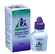 Buy Alphagan Eye Drops Brimonidine Tartrate to treat open-angle glaucoma or ocular hypertension,