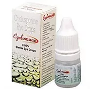 Cyclosporine Generic Restasis Eye Drops 0.05% & 0.1% to treat chronic dry eyes