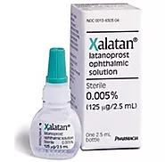 Xalatan Latanoprost Eye Drop to treat high pressure inside the eye due to glaucoma