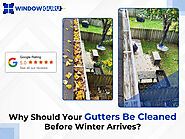 Why Should Your Gutters Be Cleaned Before Winter Arrives?