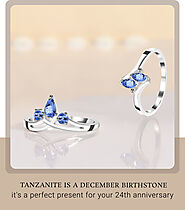 Shop Sterling Silver Tanzanite Ring From Rananjay Exports