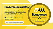 Do it yourself? Or destroy it yourself? Here’s what the AAA Handyman Campbelltown has to say.