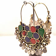 Multicolor Earrings With Silver Bells – Vintarust