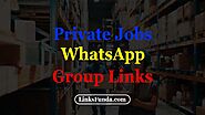 900+ Active Private Job WhatsApp Group Links 2022