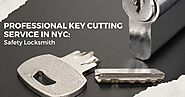 Professional key cutting service in NYC: Safety Locksmith