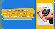 24/7 Automobile Locksmith Services NY | Safety Locksmith NYC