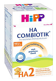 Premium Hipp Ha 2 Combiotic Infant Formula - Probiotics, Prebiotics, Omega-3 & 6 - GMO-free & No Added Sugars - 600g ...