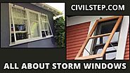 Storm Windows | Storm Window Installation | Internal Vs External Storm Windows - Civil~Step