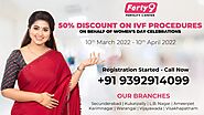 50% Discount on IVF Procedure | 10th March to 10th April 2022 | Ferty9 | +91 9392914099