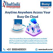 Best Busy on cloud Service Providers In Delhi.Get 7 days free demo trail For busy-Busy on Cloud