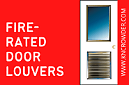 What are Fire Rated Door Louvers? - Senonches