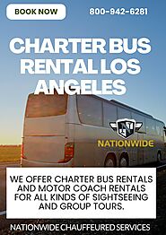 Charter Bus Rental Los Angeles