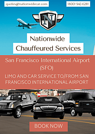Limo and Car Service to and from San Francisco International Airport
