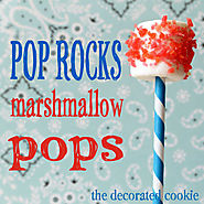 Fireworks and Pop Rocks marshmallow pops for the 4th of July