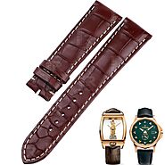 Custom alligator Leather watch strap fit for Corum Admiral’s Cup/Golden Bridge watches – Handmade