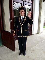 Hotel staff with uniforms