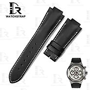 Handmade Calfskin leather watch strap fit for Girard Perregaux Laureato Evo3 80180