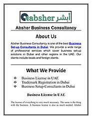 Business License in UAE by absherbusiness