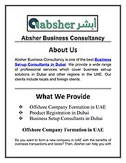 Offshore Company Formtion in UAE