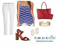 What to Wear On The Fourth of July - A Red White And Blue Celebration