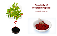 How oleoresin paprika makes any food spicy?