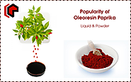 Oleoresin paprika provides flavour profiles characteristic