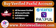 Website at https://reviewsellstore.com/product/buy-verified-paxful-account/