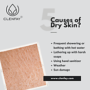 5 Causes of dry skin